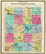 County Topographical, Winneshiek County 1905